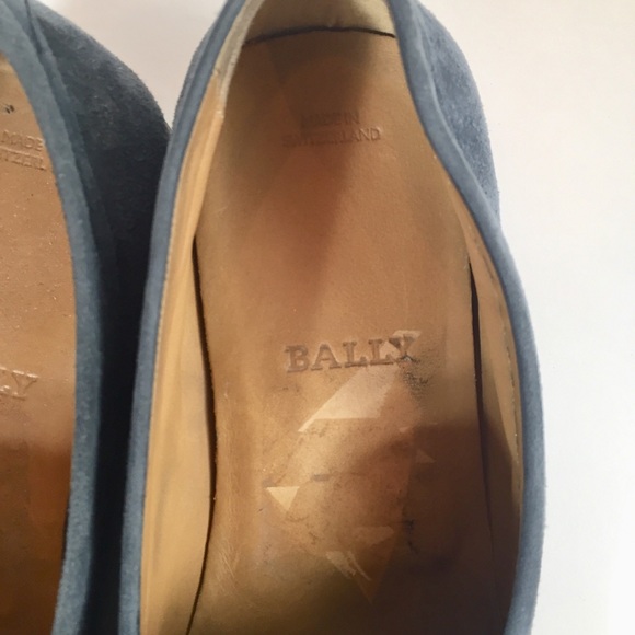 Bally Suede Slip-on Loafers - Picture 4 of 8